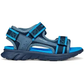 GEOX J Sandal Airadyum Bo Navy/Lt Blue 32