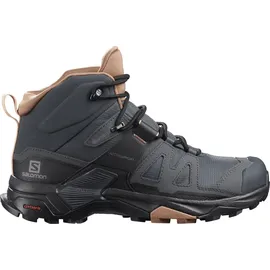 Salomon X Ultra 4 Mid GTX Damen Ebony/Mocha Mousse/Almond Cream 44