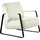 W.Schillig Cocktailsessel "quadroo Loungesessel", weiß (weiß z59), B:65cm H:82cm T:82cm, Velourgewebe V41 (100% Polyester);Longlife Xtra-Leder Z59 - Glattleder;Longlife Xtra-Leder Z73 - Glattleder;Stoff S37 (100% Polyester): Luxus-Microfaser in Lederoptik, Sessel,