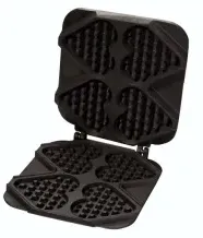 Neumärker Thermocook Waffel-Herz am Stiel, Gusseisen 32-40744-01 , 1 Plattensatz