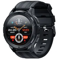 Smartwatch Herren,1,43'' Smart Watch mit Telefonfunktion,Herzfrequenz Schlafüberwachung 100+ Sportmodi, Wasserdicht Fitnessuhr,(Schwarz)