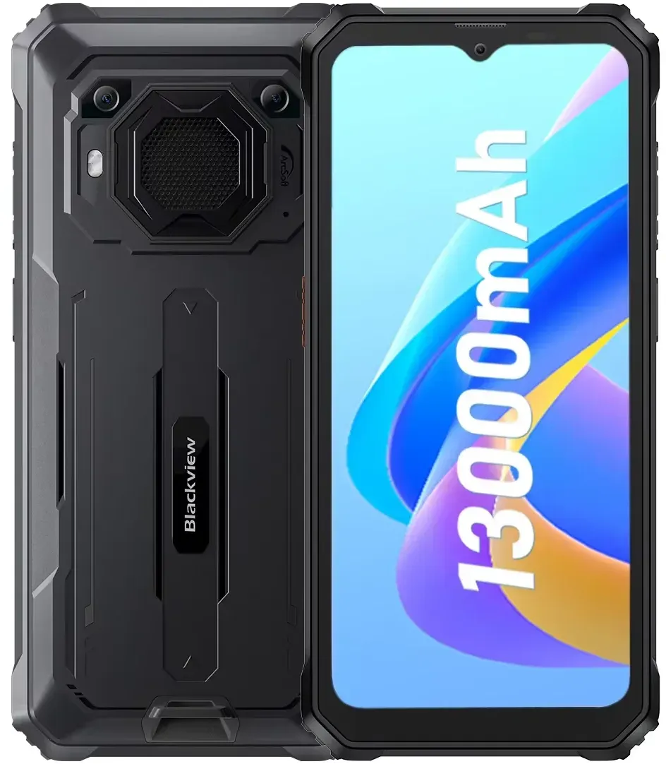 Blackview BV6200 Pro [Kein EU-Ladegerät] Robustes Smartphone 12GB(6+6) 128GB 13000mAh 6,56