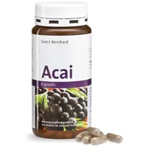 Kräuterhaus Sanct Bernhard Acai 500 mg Kapseln 180 St.