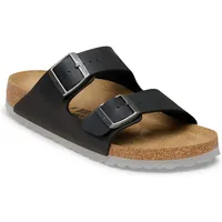 Birkenstock Arizona Birko-flor OS black/light gray (395) Schmal 42