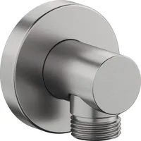 Duravit Wandanschlussbogen Edelstahl gebürstet