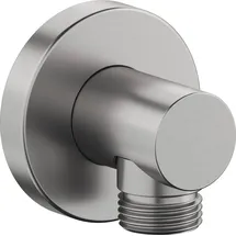 Duravit Wandanschlussbogen Edelstahl gebürstet