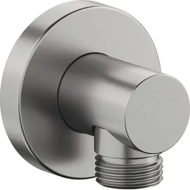 Duravit Wandanschlussbogen Edelstahl gebürstet
