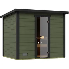 wekaholzbau Kaapi 4 inkl. 9 kW Ofen + int. Steuerung