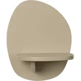 Ferm Living Pilu Wandregal 25 x 0 x 25 cm Beige