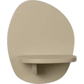 Ferm Living Pilu Wandregal 25 x 0 x 25 cm Beige