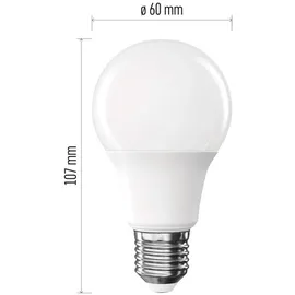 EMOS Classic A60, E27, 7 W (60 W), 806 lm, Warmweiß
