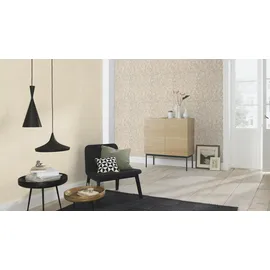 Rasch Textil Vliestapete Tapetenwechsel II 53 cm x 10 m 1 St beige 651614