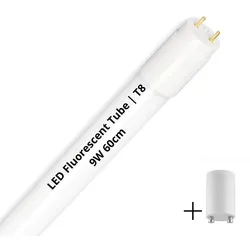 Lighto | LED-Leuchtstoffröhre | T8 | 9W | 60cm | Ersetzt 18W Leuchtstoffröhre