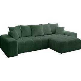 altdecor Ecksofa Cord 2-Sitzer Grün