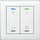 MDT Glastaster II Light 2-fach RGBW