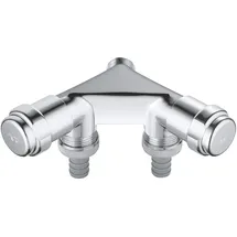 Grohe WAS-Doppelventil 1/2", einfach, chrom