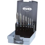 Ruko Maschinengewindebohrerset DIN371/376 Form B M3-M12 7tlg.HSS