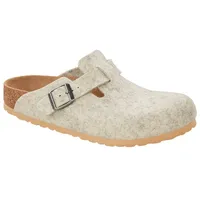 Birkenstock Boston Wool Hausschuh grau