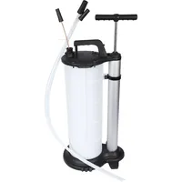 Wiltec Manueller Fluidextraktor mit 9 Liter Tank, Vakuumabsaugpumpe für