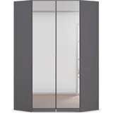 OTTO home Eckschrank AGORDO 117 x 229 x 117 cm Grau