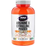 NOW Foods Arginin & Citrullin Pulver 340 g