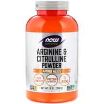 NOW Foods Arginin & Citrullin Pulver 340 g
