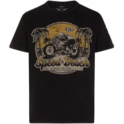 Rokker Speed & Beach T-shirt, zwart, 2XL