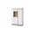 Sconto Vitrine ASMUS 104 x 40 x 164 cm Weiß