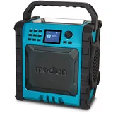 Medion P66896 Baustellenradio Schwarz/Blau