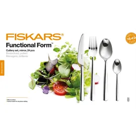 Fiskars FunctionalForm 24-tlg. poliert
