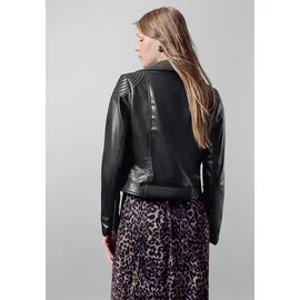 street one studio Bikerjacke Damen Schwarz XS