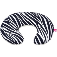 Mother hood Motherhood Stillkissen ergonomisch, Öko-Tex Standard 100, Zebra dunkelblau