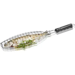 GEFU Fischbräter BBQ 49,5 cm Silber