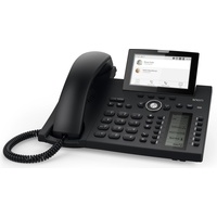 snom D385N VoIP Telefon schwarz