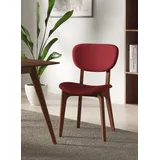 INOSIGN »COZY Made in Italy«, (Set), 2 St., Microfaser, Gestell in Buche, Kirsch- oder Nussbaum, Massivholz, Design Stuhl