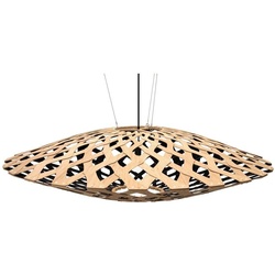 David Trubridge - Flax Pendelleuchte Ø150 Schwarz 1 Seite - cm - 32.5 cm