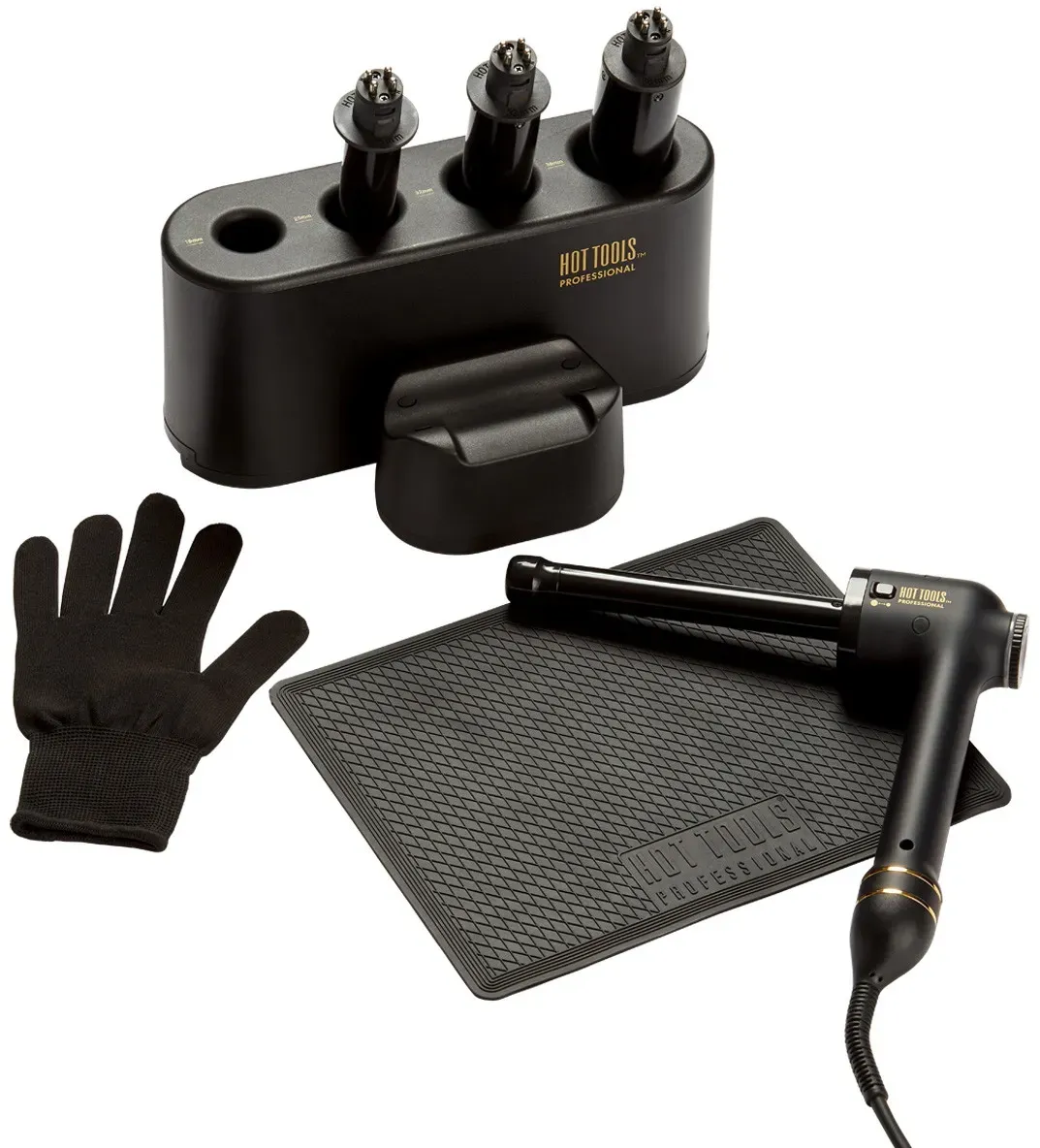 Hot Tools Black Gold Collection Curlbar Set