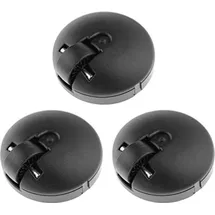 Bosch Laufrolle Set 3x  schwarz
