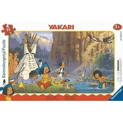 RAVENSBURGER 5141 Puzzle Yakari Camping mit Freunden