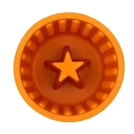 Lickimat Yoggie Pot orange