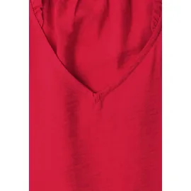 STREET ONE Rüschenbluse rot 40