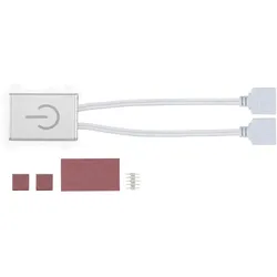 Paulmann MaxLED Touch Switch, max 144W, Silber, inklusive Klebepads