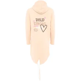 Zwillingsherz Jerseymantel Damen Beige M