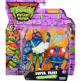 Playmates Mutant Mayhem Actionfigur Super Fly Blau