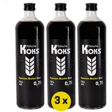 Kölsche Koks - Espresso Martini Shot - Kaffeelikör aus Köln - 3 x 0,7l 15% Vol.