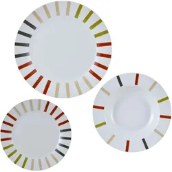 Benetton - Safari-Porzellangeschirr-Set, 12-teilig