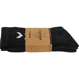 hummel Basic Tennissocken 3er Pack Schwarz 36-40