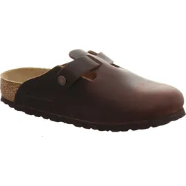 Birkenstock Boston Nubukleder geölt schmal habana 42