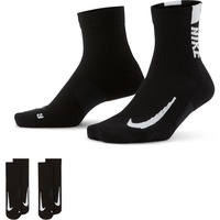 Nike Multiplier Running Knöchelsocken Black/White 42-46