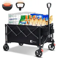 Sunula Bollerwagen faltbar schwarz